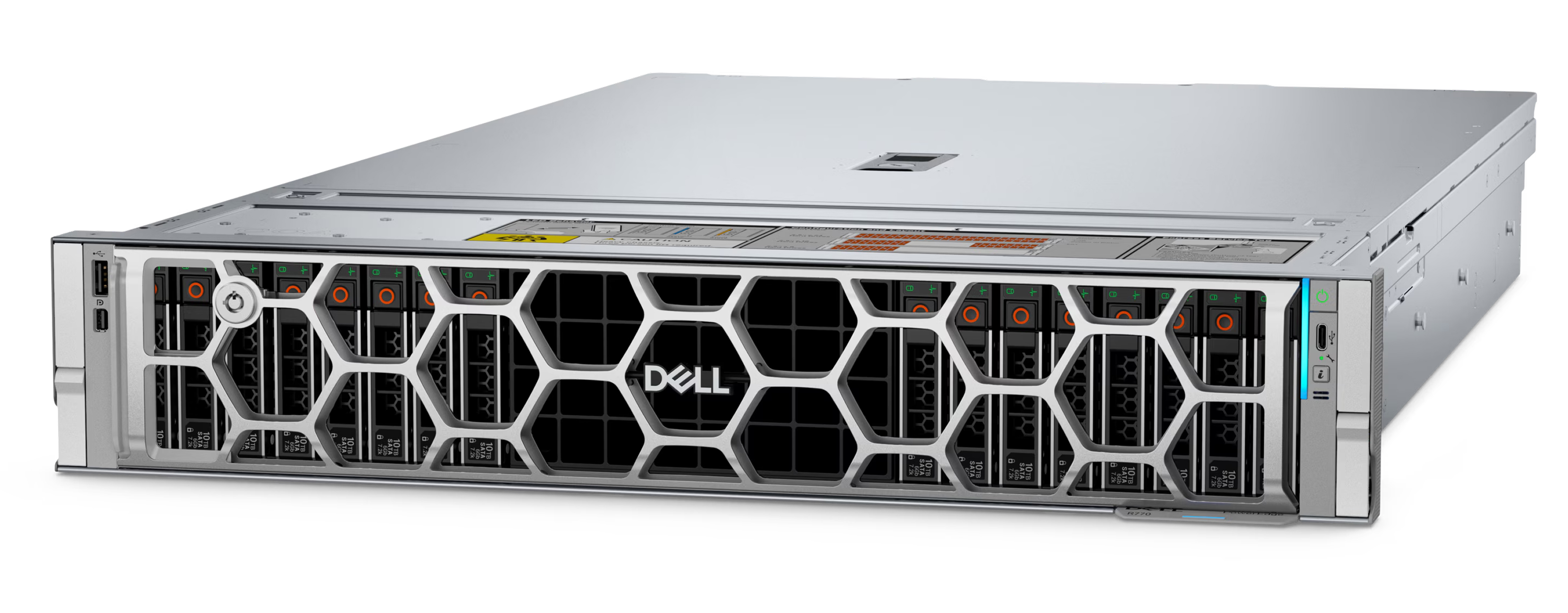 База сервера Dell R770 8NVMe HWRAID NEW